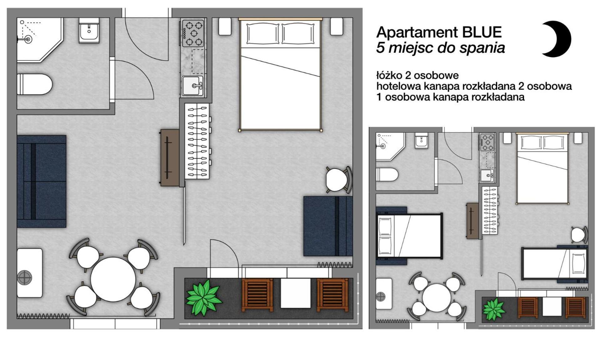 Bluemint Debina Przy Plazy Apartment *
